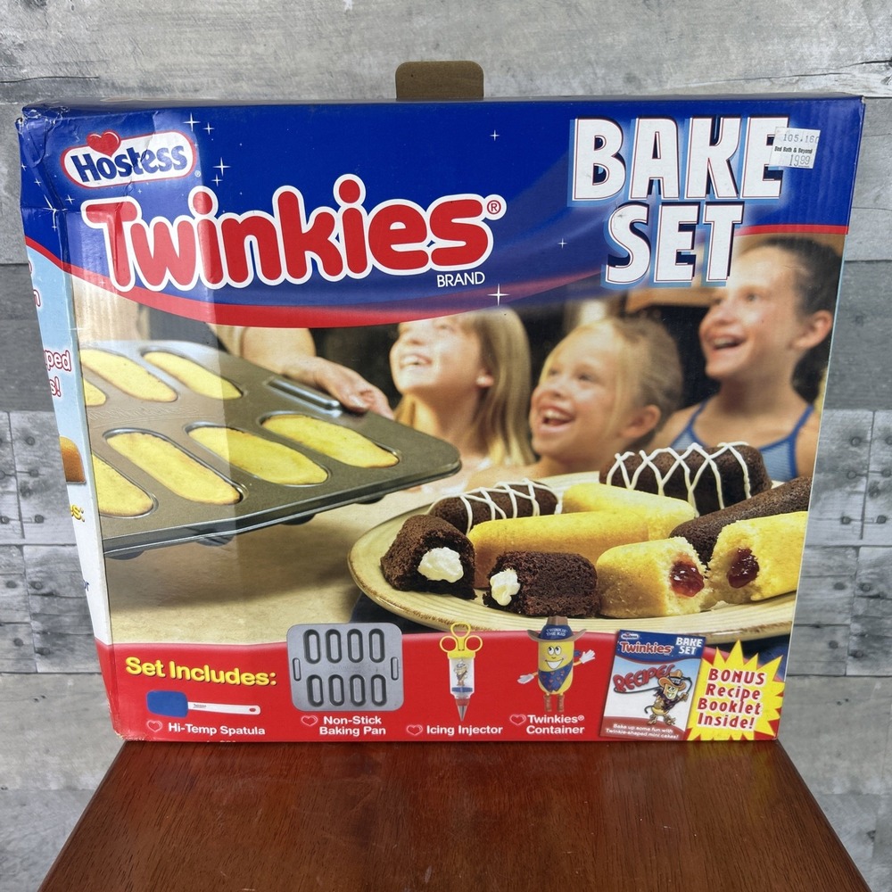 New Hostess Twinkies Brand Novelty Mini Cakes Bake Set #91342